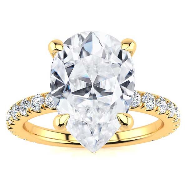 Summer Moissanite Ring