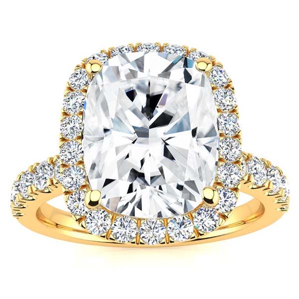 Jessica Moissanite Ring