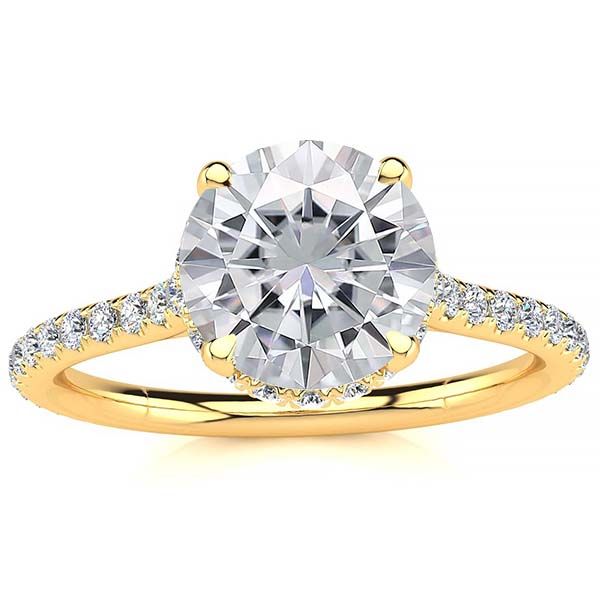 Becky Moissanite Ring