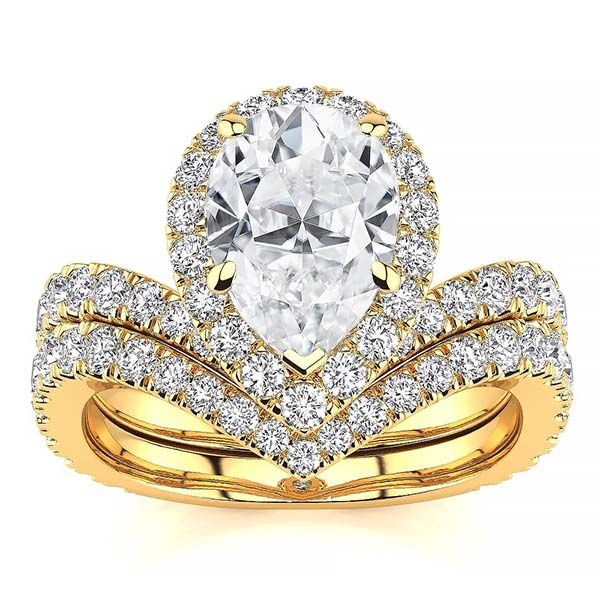 Anna Moissanite Ring