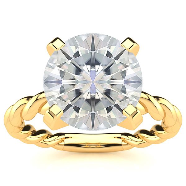 Gloria Moissanite Ring