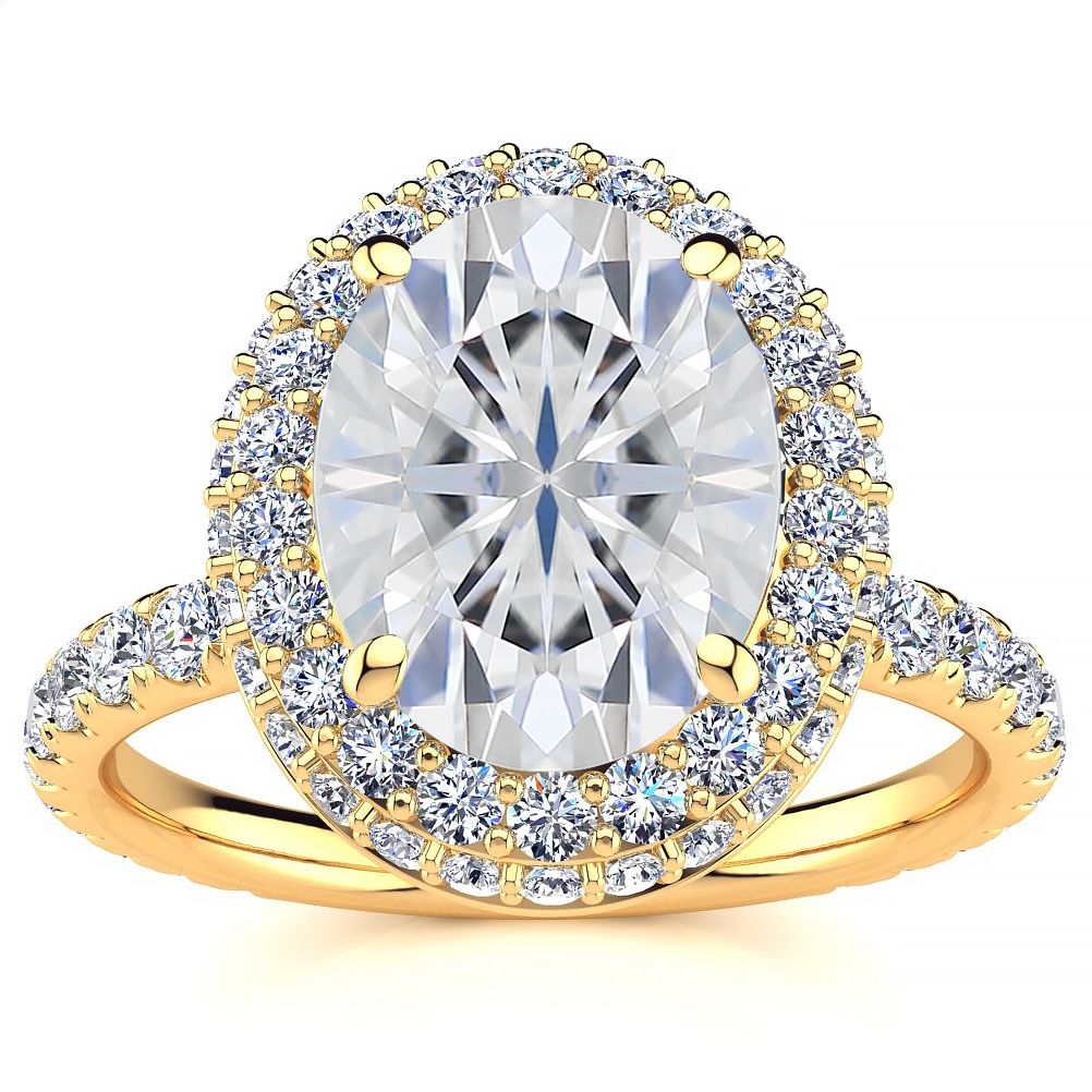 Alora Moissanite Ring