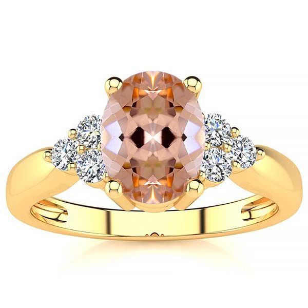 Selena Morganite Ring