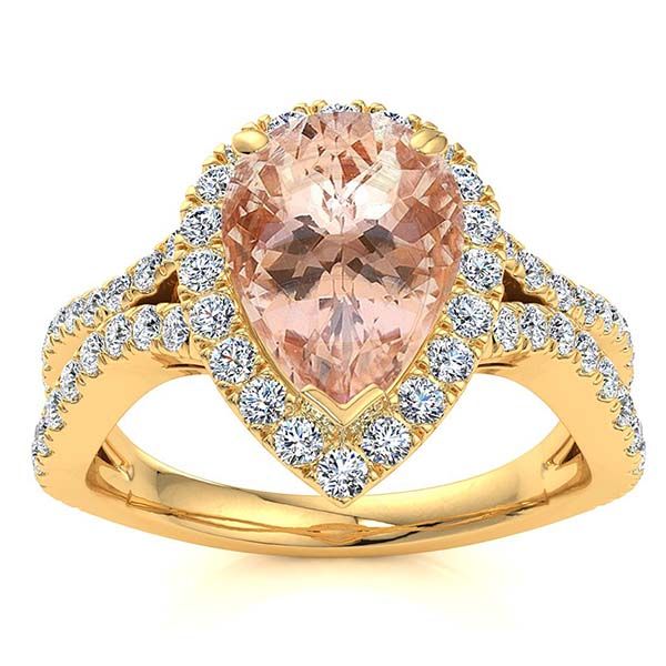 Jasmine Morganite Ring