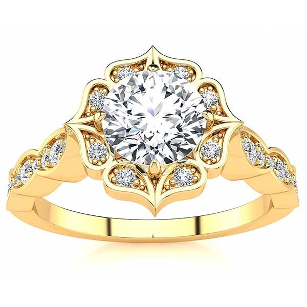 Vera Moissanite Ring