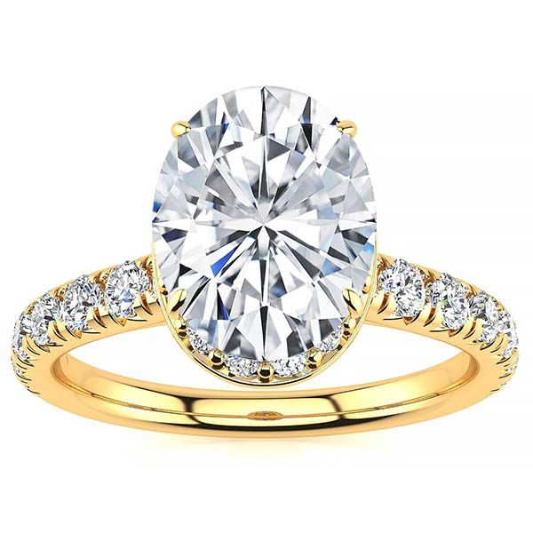 Bethany Moissanite Ring
