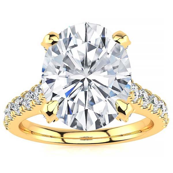 Brianna Moissanite Ring