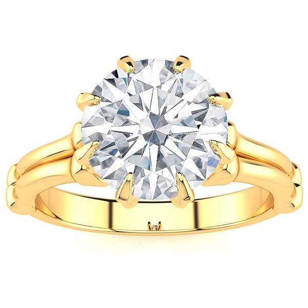 Scully Moissanite Ring