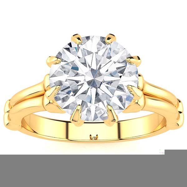 Scully Moissanite Ring