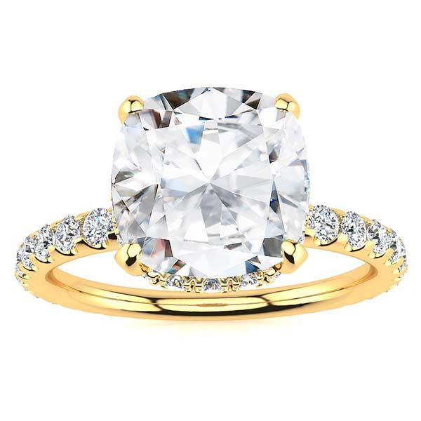 Christine Moissanite Ring