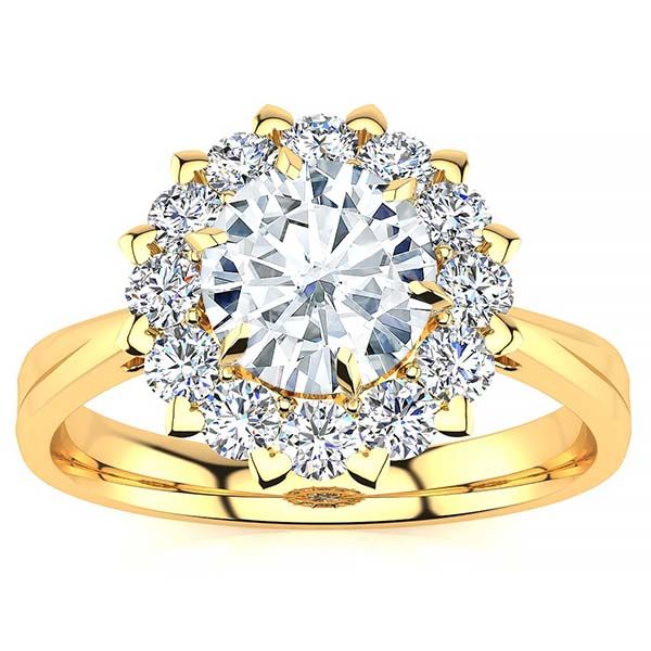 Jamie Moissanite Ring