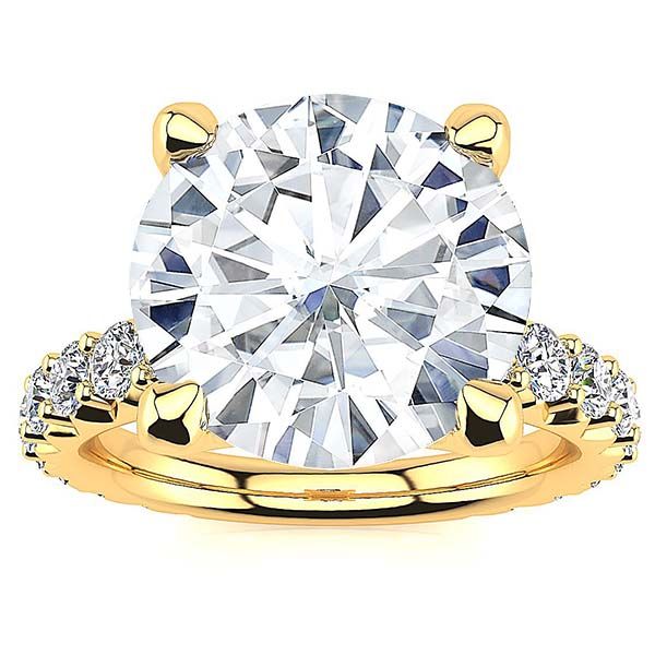 Sabrina Moissanite Ring