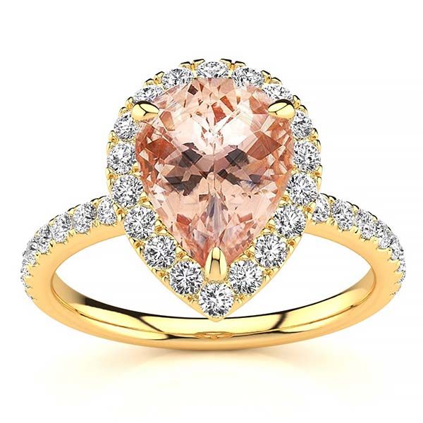 Anastasia Morganite Ring