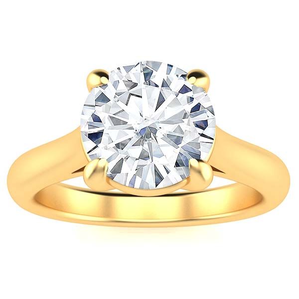 Kristine Moissanite Ring