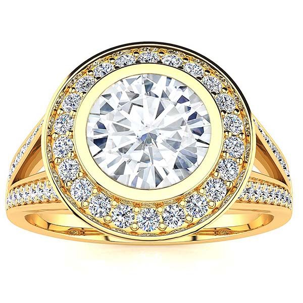 Maria Moissanite Ring