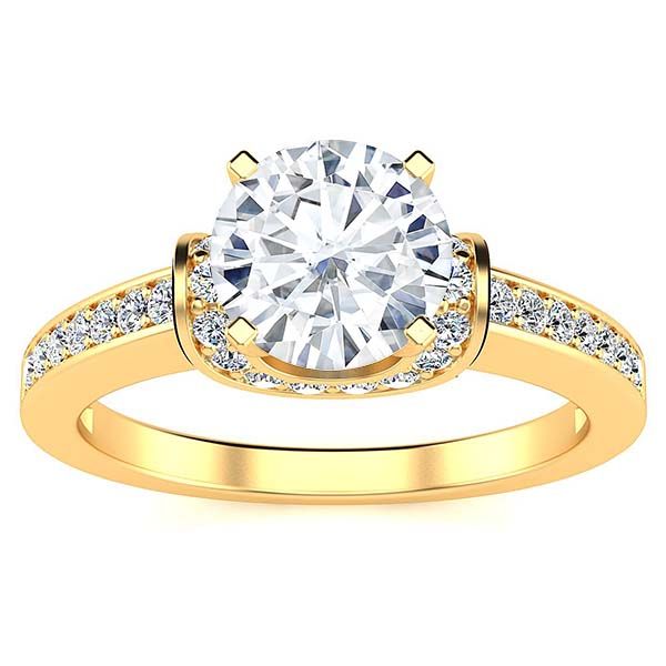 Mia Moissanite Ring