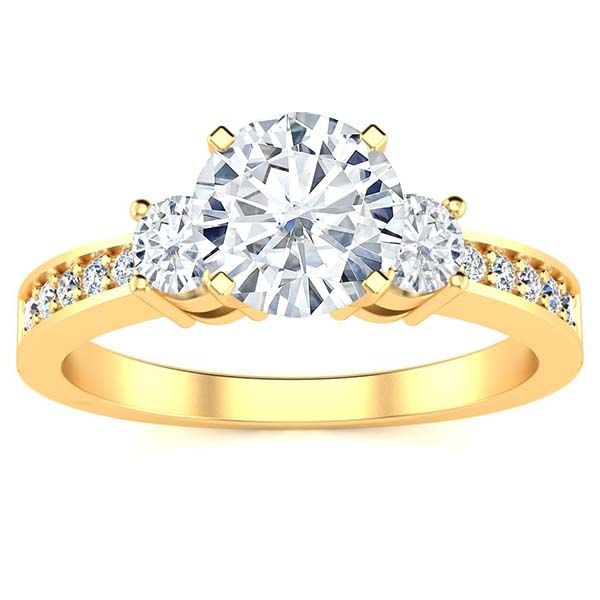 Lily Moissanite Ring