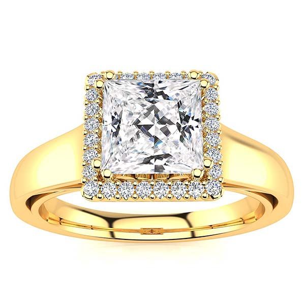Camilla Moissanite Ring