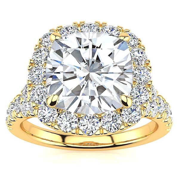 Macy Moissanite Ring
