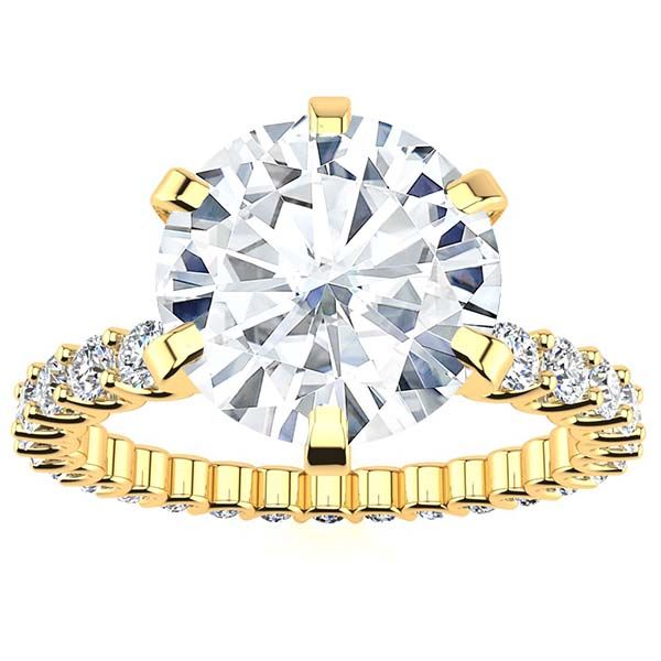 Meredith Moissanite Ring