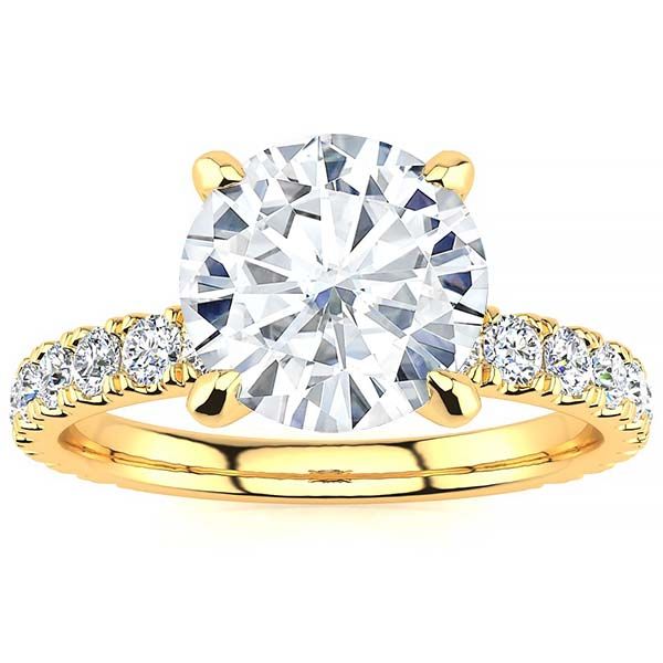 Breanna Moissanite Ring