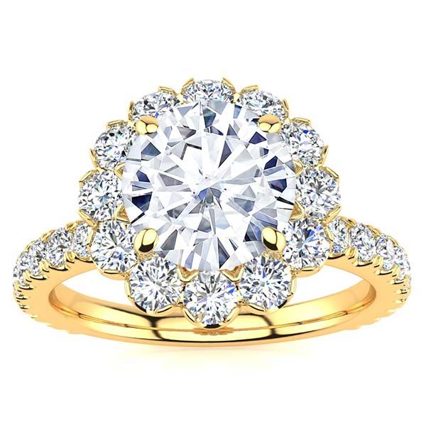 Emmy Moissanite Ring