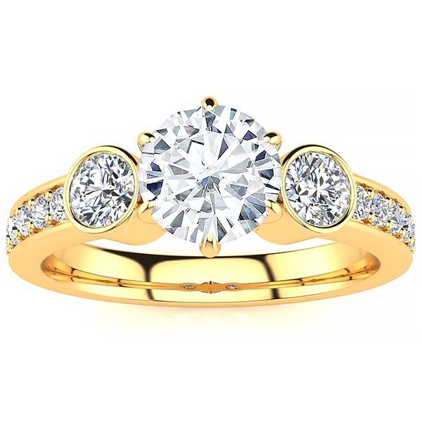 Linda Moissanite Ring