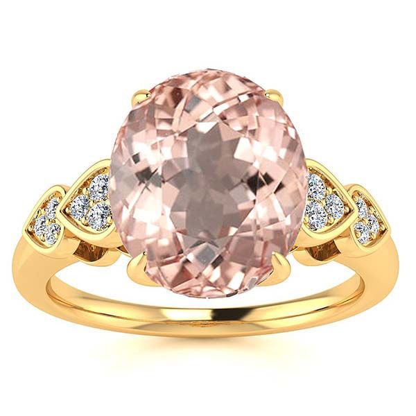 Simona Morganite Ring