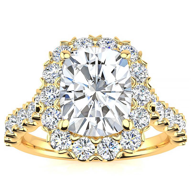 Cynthia Moissanite Ring
