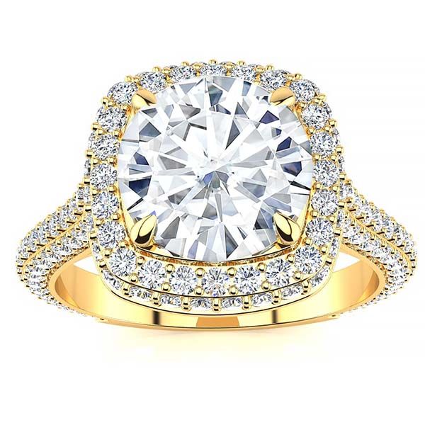 Emily Moissanite Ring