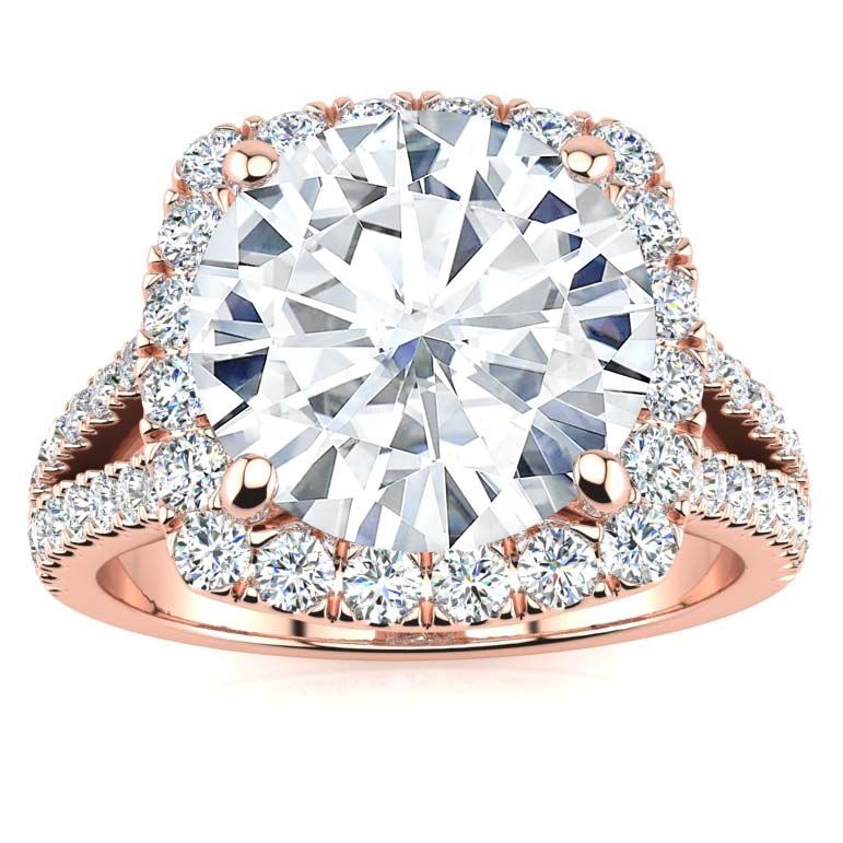 Margaret Moissanite Ring