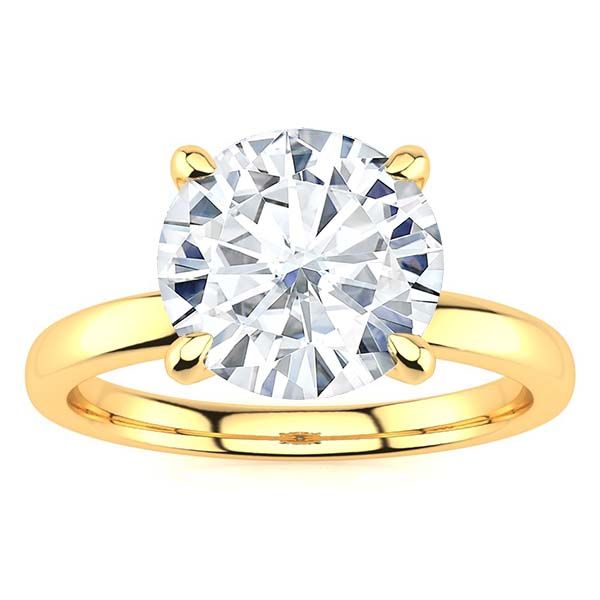 Mackenzie Moissanite Ring