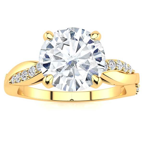 Alexia Moissanite Ring