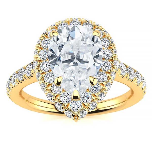 Kaitlyn Moissanite Ring