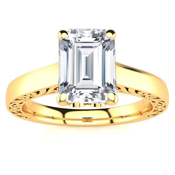 Lexi Moissanite Ring