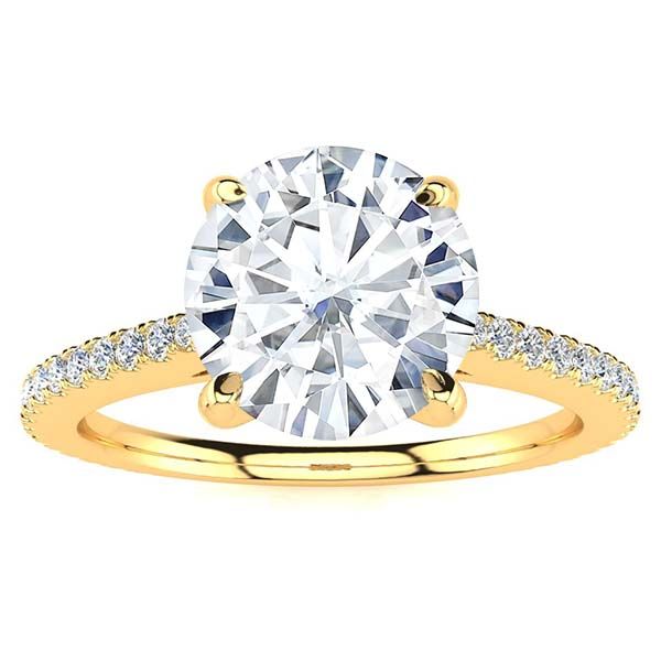 Haley Moissanite Ring