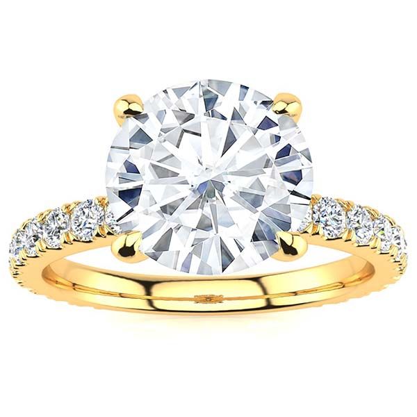Mackenzie Moissanite Ring