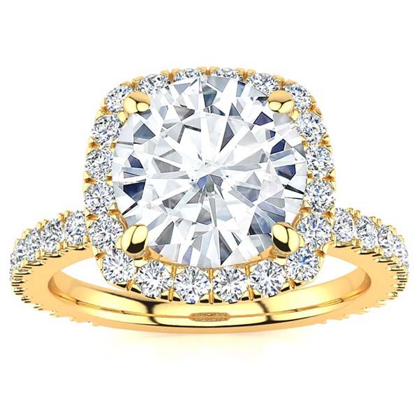 Miriam Moissanite Ring