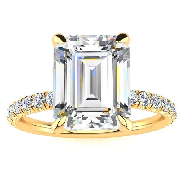 Jennifer Moissanite Ring