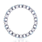Garland Aquamarine And Diamond Ring 