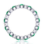 Garland Emerald And Diamond Ring