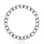 Garland Morganite And Diamond Ring