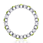 Garland Peridot And Diamond Ring