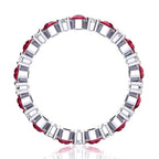 Garland Ruby And Diamond Ring