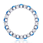 Garland Topaz And Diamond Ring