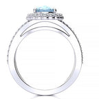 Marissa Aquamarine Ring