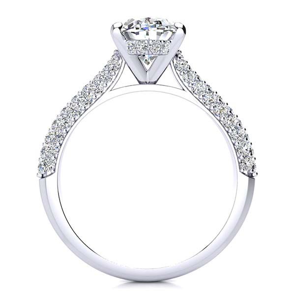 Lila Moissanite Ring