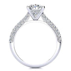 Lila Moissanite Ring