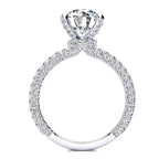 Monica Moissanite Ring