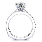 Jordan Moissanite Ring